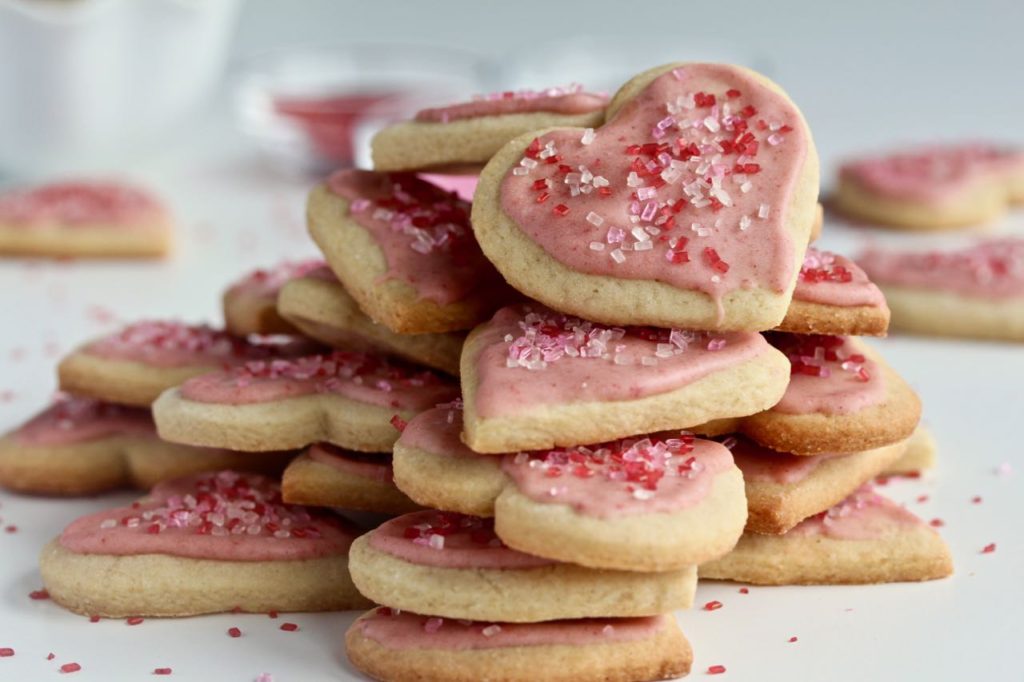 Healthier Sugar Cookie Cutouts - A fun and lightened up recipe perfect to make with kids! @cookinrd - www.sarahaasrdn.com