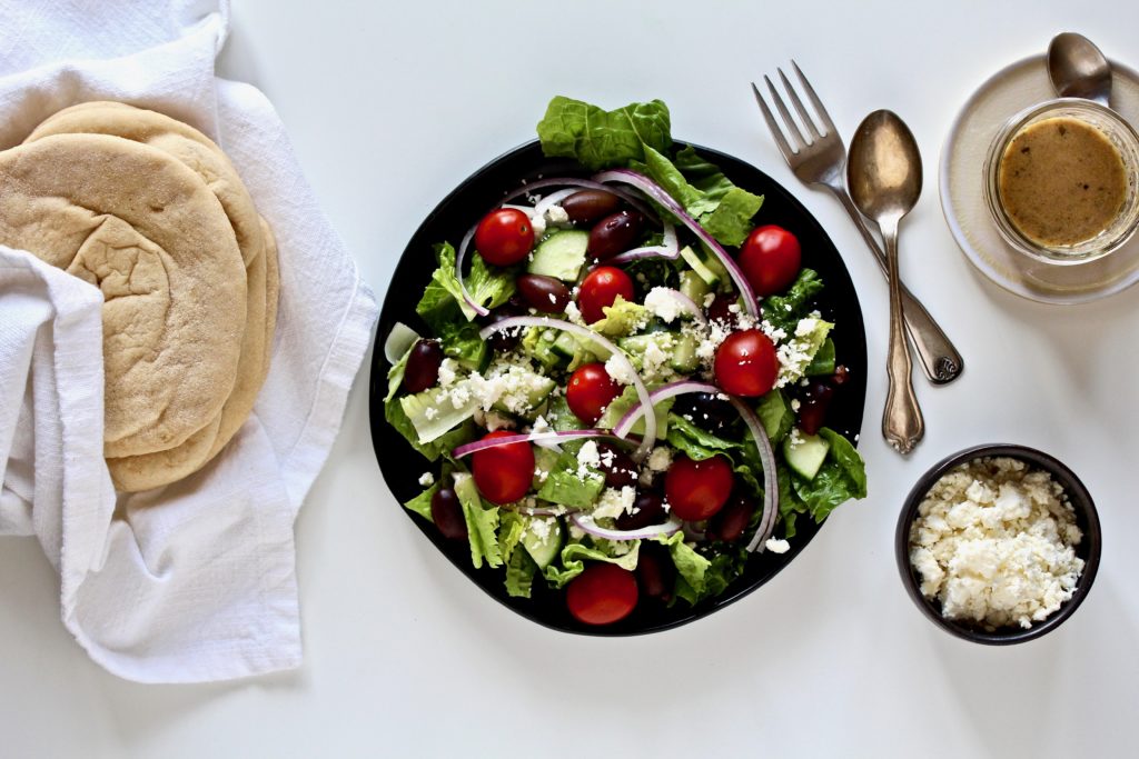 Turn your favorite salad into your new favorite sandwich! You'll love these Greek Salad Pitas!