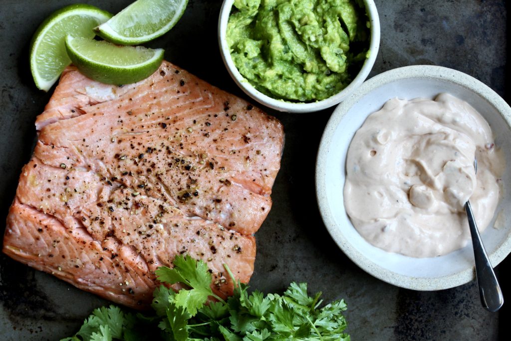 No-Fail Broiled Salmon | www.sarahaasrdn.com